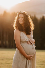 Load image into Gallery viewer, BARI Maternity Wrap Dress