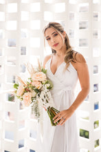 Load image into Gallery viewer, BARI Bridal Wrap Dress