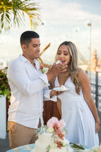 Load image into Gallery viewer, BARI Bridal Wrap Dress