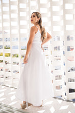 Load image into Gallery viewer, BARI Bridal Wrap Dress