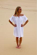 Load image into Gallery viewer, CÁDIZ Off-shoulder Dress