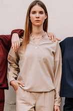 Load image into Gallery viewer, MONTPELLIER Top - S (navy)