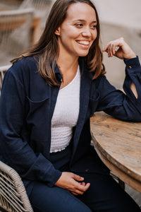 EMILION Blouse - navy